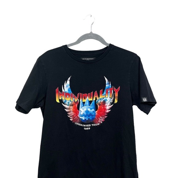 Cult of Individuality T Shirt Crew Unsainted Tour 1969 Graphic Print Black Men S - Picture 2 of 7